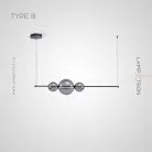 Реечный, рядный светильник OLAFUR Тип B Lampatron 6927-18991