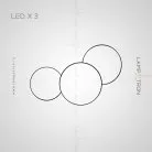 Бра BEA B COMBO 3 лампы Lampatron 6434-17357