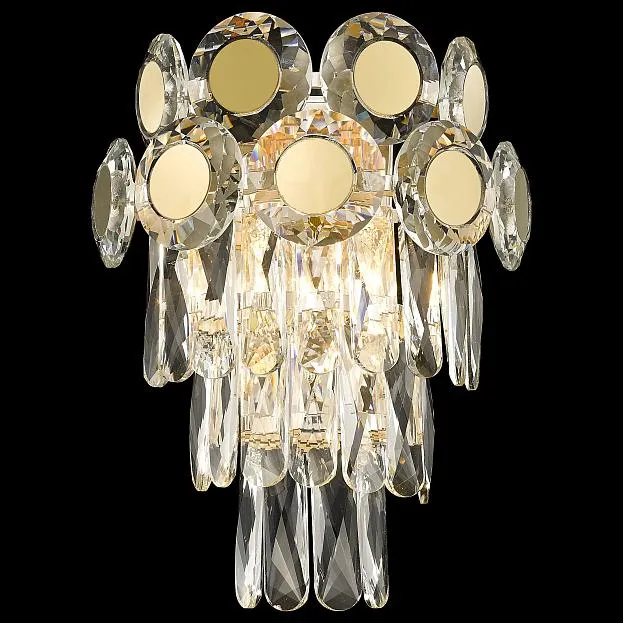 светильник настенный, E14, 2x40W Wertmark WE134.02.301 CLAUDIA