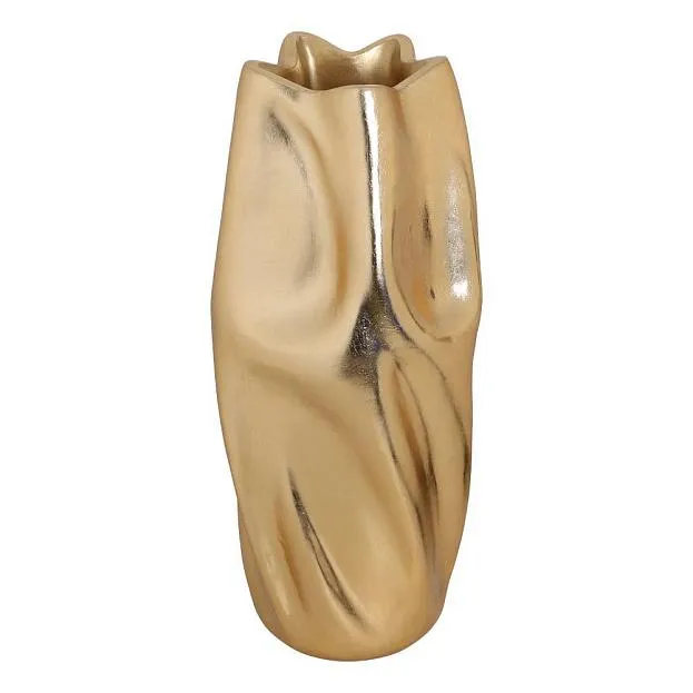 Ваза декоративная H1000, стекловолокно, золото Eglo 428311 DUNNAMORE