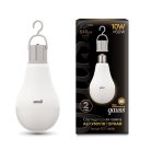 Лампа Gauss 102402100 E27 10W 3000K матовая