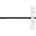 Магнитный трековый светильник Arte Lamp A7267PL-1BK OPTIMA