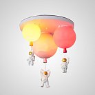 Потолочный светильник MERCURY MORE L3 Yellow Light Pink Pink ImperiumLoft 208173-23 mercury-more01