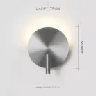 Бра HEMPA Цвет Сталь матовая Lampatron 8302-22633