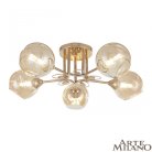 Люстра потолочная с плафонами Arte Milano 327206/5 FG Amalfi