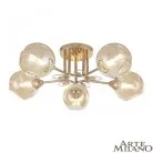 Люстра потолочная с плафонами Arte Milano 327206/5 FG Amalfi