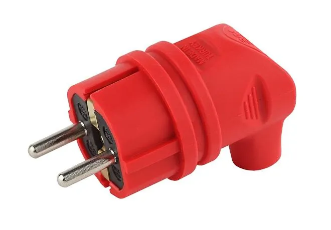 Вилка ЭРА V9-RED-IP44
