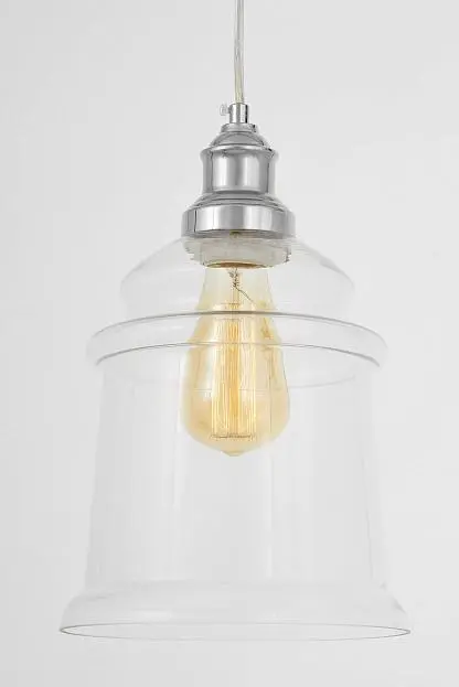Подвесной светильник Lumina Deco LDP 6844-1 CHR+PR Moletti Подвесной светильник Lumina Deco LDP 6844-1 CHR+PR Moletti