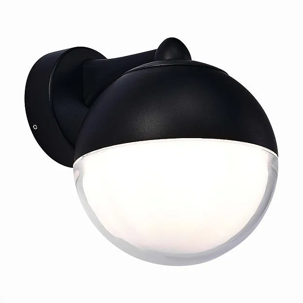 Светильник уличный настенный Черный/Белый E27 1*40W ST Luce SL9000.401.01 OMBRA