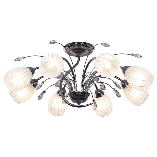 светильник потолочный, E14, 8x40W Velante 768-107-08 Классический стиль