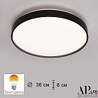 Потолочный светильник APL LED 3315.XM302-1-374/24W/3K Black Toscana
