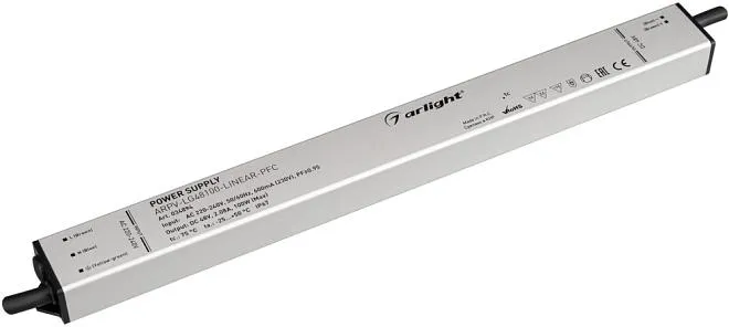 Блок питания Arlight 034894 ARPV-LG48100-LINEAR-PFC (48V, 2.08A, 100W) ARPV-LG-LINEAR Блок питания Arlight 034894 ARPV-LG48100-LINEAR-PFC (48V, 2.08A, 100W) ARPV-LG-LINEAR