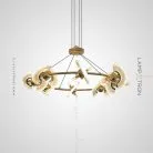 Кольцевые люстры и светильники PHOENIX CH Lampatron 6114-16411