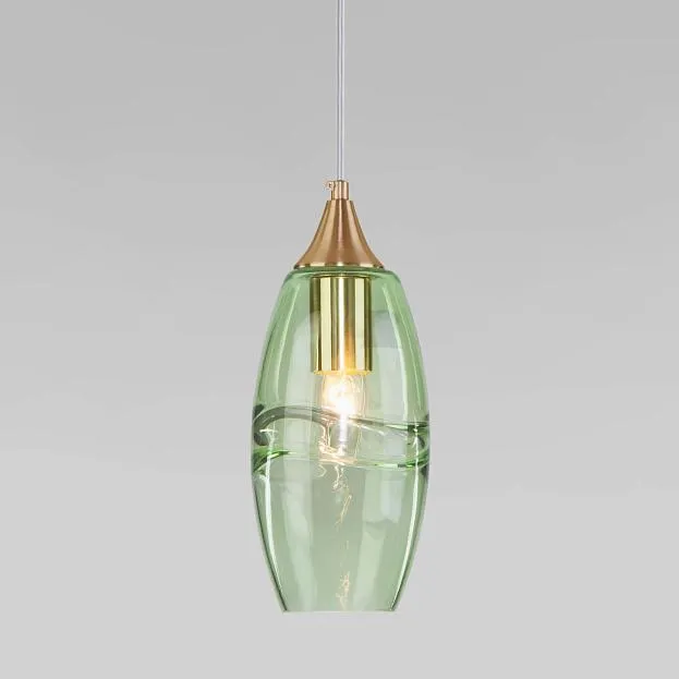 Подвесной светильник Eurosvet 50222/1 зеленый Lotus a058971