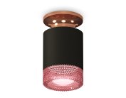 Комплект накладного светильника с композитным хрусталем Ambrella light XS6302182 Techno