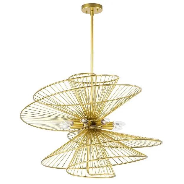 Люстра на штанге Lightstar 728183 (MD20107-8A) ZETA Люстра на штанге Lightstar 728183 (MD20107-8A) ZETA