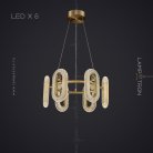 Кольцевые люстры и светильники KEZIA Z 6 ламп Lampatron kezia-z-6 6390-17187