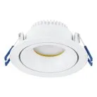 Cпот 1X4,9W(LED), d92, 3000K, 550lm, алюминий, белый/пластик, белый Eglo 901167 ARENALS