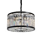 Люстра Delight Collection KR0388P-5/P black/clear Welles
