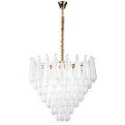 Люстра 18х6W(led) E14 ЗОЛОТО/ПРОЗРАЧНЫЙ (2КОР!) Lightstar 799182 Retro II