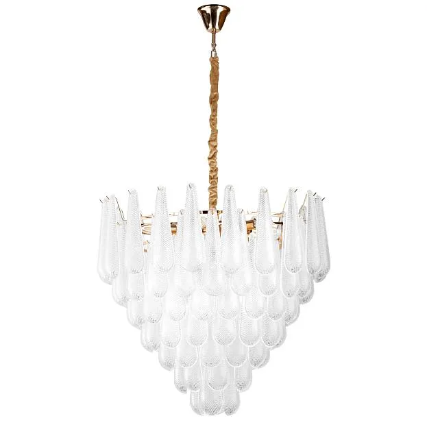 Люстра 18х6W(led) E14 ЗОЛОТО/ПРОЗРАЧНЫЙ (2КОР!) Lightstar 799182 Retro II