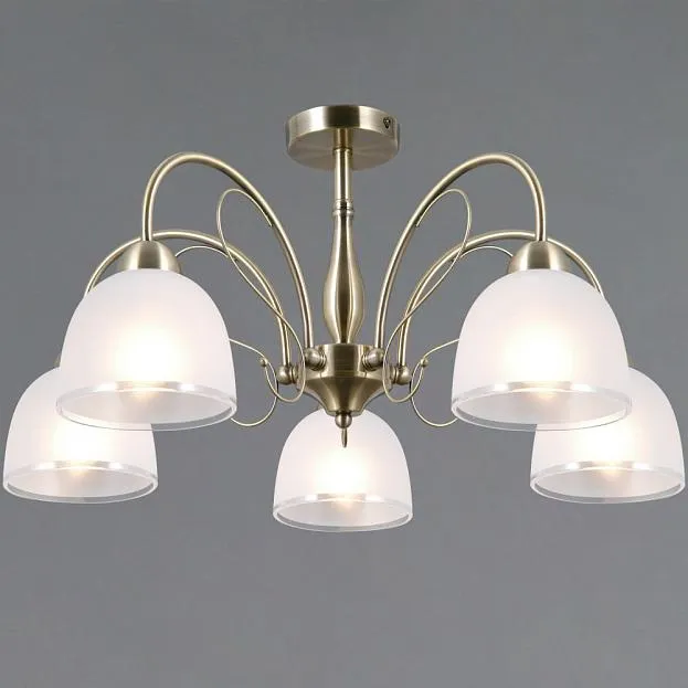 Потолочная люстра ILLUMICO IL0789-5CSQ-25 AB AREZZO