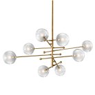 Люстра Delight Collection KG0835P-8 brass Globe Mobile