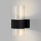 Настенный светильник Eurosvet 40021/1 LED чёрный/прозрачный Watford a062086