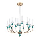 Подвесная люстра Divinare 4947/01 SP-12 CAPELLO