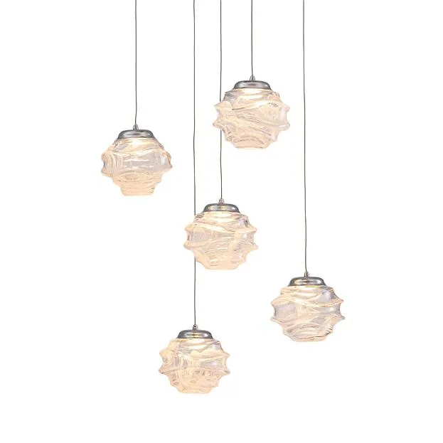 Подвесной светильник Delight Collection MD25030003-5A chrome/clear