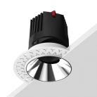Встраиваемый светодиодный светильник под шпаклевку LeDron Starship Silver 12W Zigbee