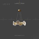 Кольцевые люстры и светильники LETICIA 6 ламп Lampatron leticia-6 4497-11408