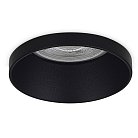 Светильник встраиваемый, под лампу GU10, D70xH35мм, IP20, черный Donel DN15003R1B DN15