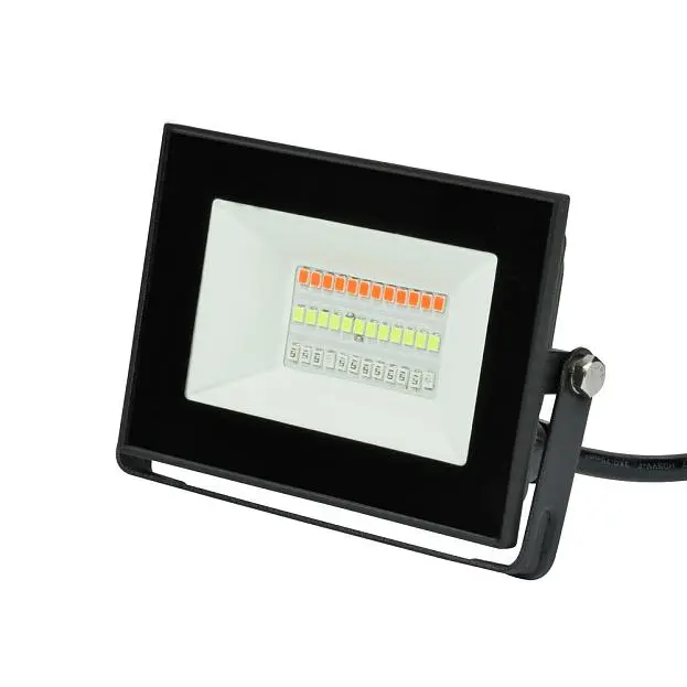Прожектор уличный Uniel ULF-F60-20W/RGB IP65 200-240В BLACK Прожектор уличный Uniel ULF-F60-20W/RGB IP65 200-240В BLACK