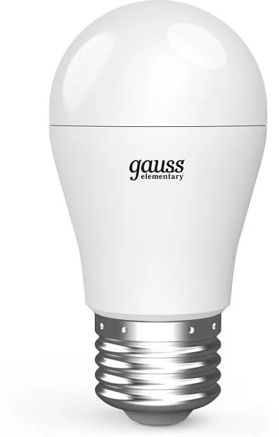 Лампа светодиодная E27 13W 4000K матовая 10502232 Gauss Basic Шар Лампа светодиодная E27 13W 4000K матовая 10502232 Gauss Basic Шар