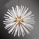 Подвесная люстра VINTAGE Sputnik White glass ImperiumLoft 75126-22 40.1458