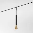 Трековый светильник 3W 3000K (черный/латунь) Elektrostandard 85165/01 Mini Magnetic a065652