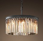 Подвесная люстра RH Rhys Clear Glass Prism Round Chandelier 40 ImperiumLoft 75749-22 40.311