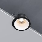 Светильник встраиваемый GU10 чёрный elektrostandard 25010/01 Mils a064268