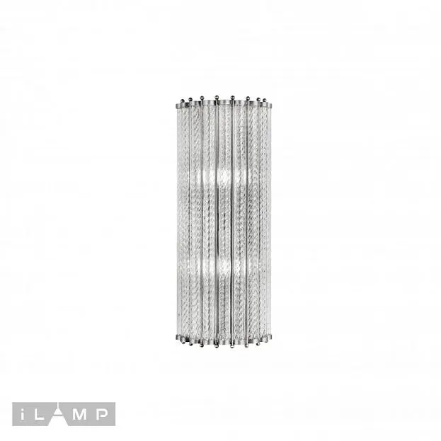 Настенный светильник iLamp MB0266-2 Silver Manhattan Настенный светильник iLamp MB0266-2 Silver Manhattan