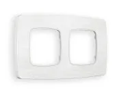 Рамка Opera (Белый мрамор) 2-ая Ambrella Volt OF940102 OMEGA