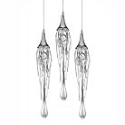 Подвесной светильник Delight Collection P68009L-3/R chrome Goddess Tears