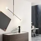 Люстра VECTOR 2 плафона. Lampatron vector-2 590-1787