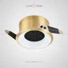 Точечный свет BIO Цвет Латунь + Белый. 10W. 3000K Lampatron 5268-13480