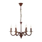 Подвесная люстра Arti Lampadari Pontone E 1.1.6 Red