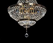 Хрустальная подвесная люстра Lumina Deco LDP 10505 Romea