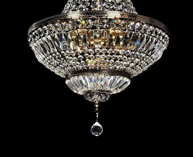 Хрустальная подвесная люстра Lumina Deco LDP 10505 Romea Хрустальная подвесная люстра Lumina Deco LDP 10505 Romea