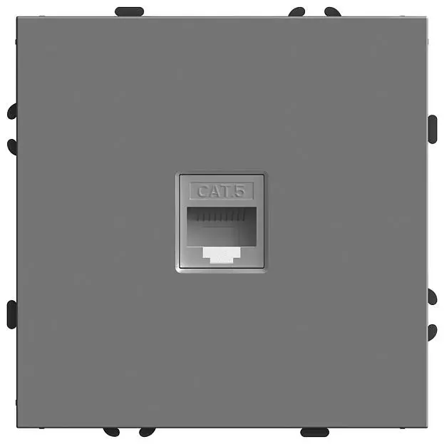 Розетка компьютерная 1-местная RJ-45 (механизм), STEKKER 49951 RST00-5117-10 Розетка компьютерная 1-местная RJ-45 (механизм), STEKKER 49951 RST00-5117-10