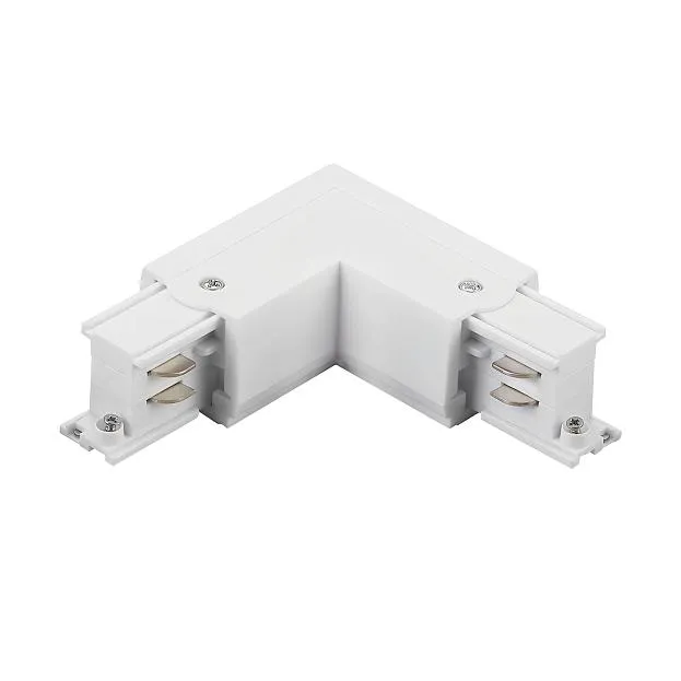 Соединение угловое перекидное с подводом питания к треку 5040xx-(F)/(R) БЕЛЫЙ Lightstar 504126-FRPS Quattro