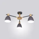 Люстра FOLKE 3 плафона. Цвет серый. Lampatron folke-grey-3 1176-193